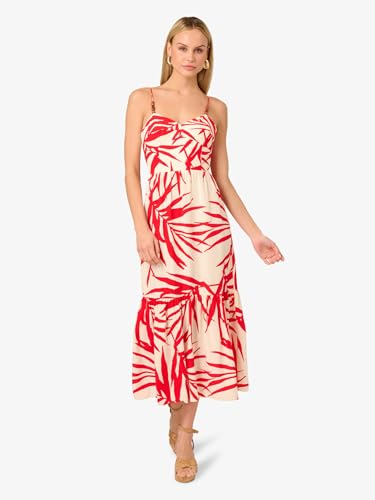 Image of Adrianna Papell Printed Midi Dress