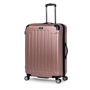 Kenneth Cole Reaction Renegade 28″ ABS Expandable 8-Wheel Upright, Rose Gold, inch Checked