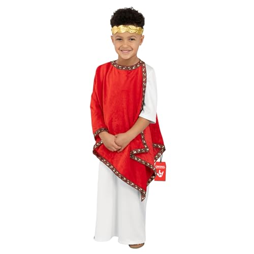 Fun Shack Disfraz Romano Niño, Disfraces Griegos, Traje Romano, Disfraces Dios Griego, Disfraz Carnaval Niño   L