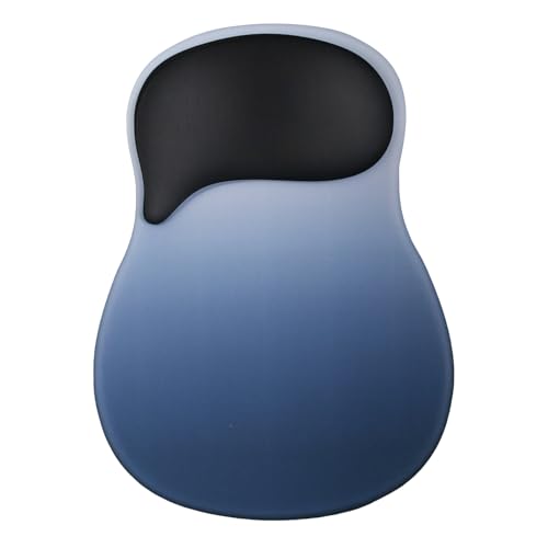 Ergonomisches Mauspad mit Handauflag, Mousepad mit Handauflage, für Maussteuerung bei Laptop und PC, für Alltag und Büro, Entwickelt für Alle Mausarten 260x193 mm Ergonomisches Mauspad mit Handauflag, Mousepad mit Handauflage, für Maussteuerung bei Laptop und PC, für Alltag und Büro, Entwickelt für Alle Mausarten 260x193 mm