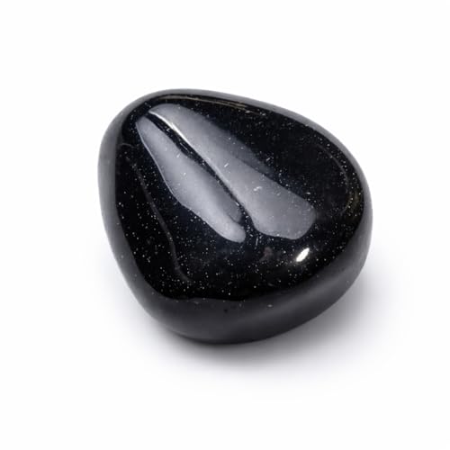 Image of Hand-Selected Obsidian Stone, Large 1.2 in Polished Crystal, Gift Box