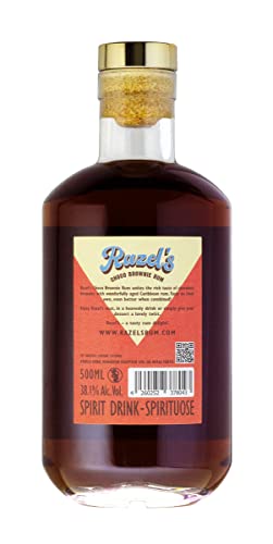 Razel’s Choco Brownie Rum, Karibik Rum trifft auf fluffige Brownies! 500ml flüssiges Dessert – Bild 3