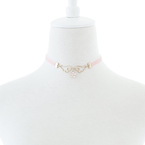 Cardcaptor Sakura Star Wings Girls Pink Choker (Sakura)4