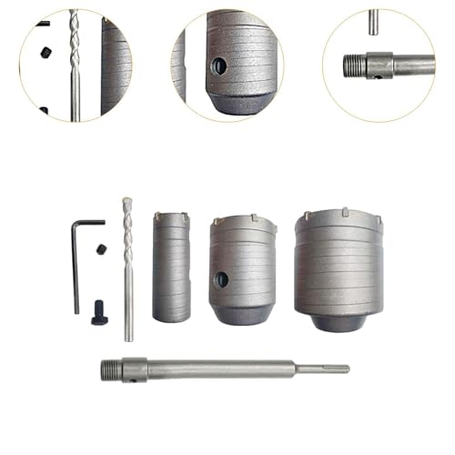 Kit de brocas para hormigón con varilla de conexión 35 cm miniatura 2