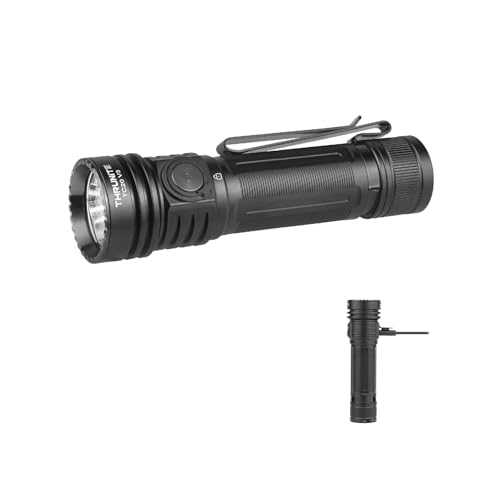 ThruNite TC20 V3 Rechargeable LED Flashlight, 4720 Lumens Super Bright EDC Flashlight with Magnetic Tailcap, Lock Switch, USB-C Fast Charging, Tactical Flashlight for Camping, Hiking, Emergency