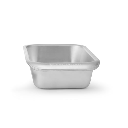 MasterClass Recycled Aluminum 2lb Loaf Tin, Bread Pan for Baking Warp Resistant, Sustainable Bakeware, Silver, 1.2L - Image 2
