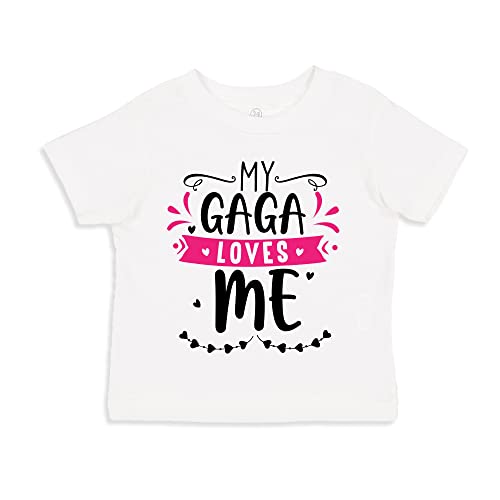 Gaga Baby Clothes My Gaga Loves Me Bodysuit One Piece or Toddler Shirt Grandma Gift