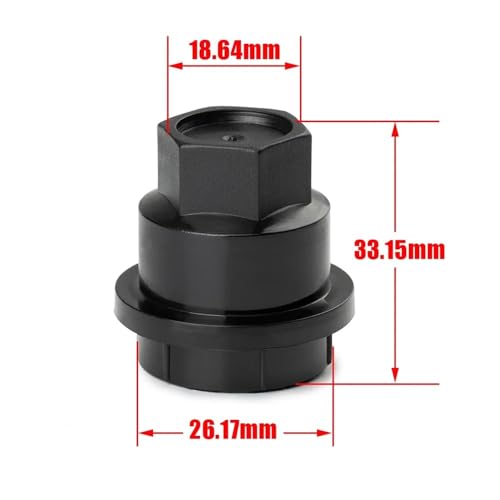 Cubiertas de tuercas de 24 mm de alta resistencia para tornillos llanta Chevrolet Blazer 5