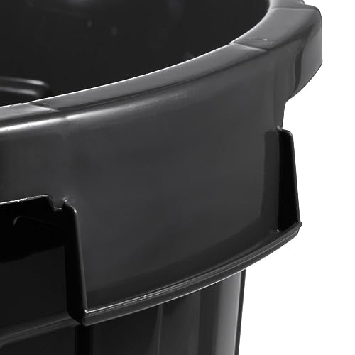 keeeper Maxi-Tonne mit Deckel, Polypropylen, 23 l, 36 x 42 x 36 cm, Mats, Graphit-Grau