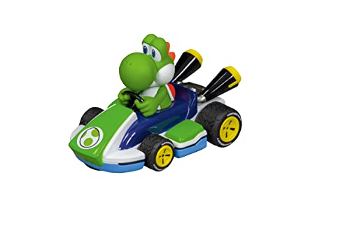 Kart Carrera Evolution Mario Kart Yoshi avec moteur puissant et haute adhérence