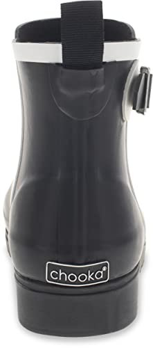 Chooka Women's Waterproof Buckle Bootie Rain Boot3
