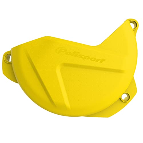 Polisport 8447500002 - Protezione Coperchio Frizione In Poliammide Resistente Agli Urti Compatibile Con Le Moto Suzuki In Colore Yellow