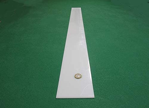 White HDPE (High Density Polyethylene) Rectangular Bar .125