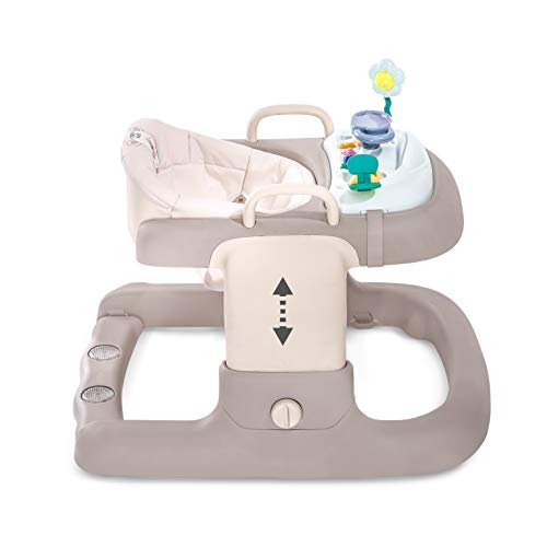 Hauck 2-in-1 Walker loophulp vanaf 6 maanden, loopvrij met speelcentrum en wielen, in hoogte verstelbaar, vrienden - Afbeelding 6