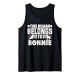Dog Name Bonnie Gift Belongs To Pet Dog Bonnie Tank Top