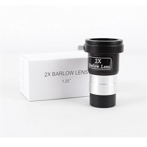 Accesorios for telescopios con lente Barlow 2X para noches de observación lunar 4