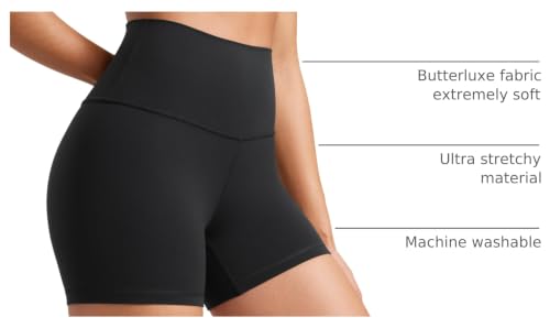 Image of CRZ YOGA Butterluxe Biker Shorts 4 inch | Extremely Soft, Gentle Compression, Yoga, High Waisted, for Women