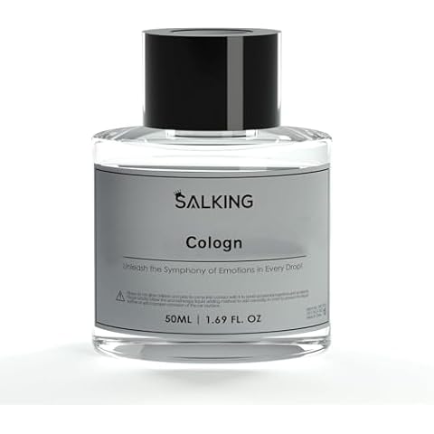 SALKING Car Air Fresheners Dedicated Perfume Refill - 50ml (Cologne), Can be Used for 3~7 Months - Made with Natural Plant Extracts Cover