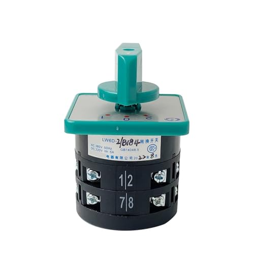 Selector universal de leva contra arcos eléctricos LW6-2/B184 interruptor bipolar 380V 4
