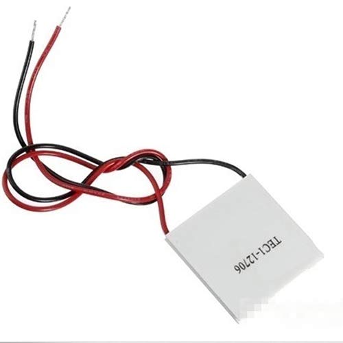 hudiemm0B 12V 60W TEC1-12706 4040MM Cooling Peltier Plate Thermoelectric Cooler Heat Sink Module