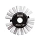 RIDGID 68933 FlexShaft 40 mm Nylonbürste Kabelteile und Zubehör, Weiß