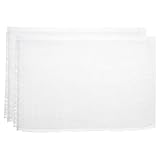 PATIKIL 79x45 Buchbindetuch, 2er-Pack Buchbindetuch Reparaturtuch Buchbindetuch für Buchbinden Buchkunst Nähen DIY Handwerk, Weiß