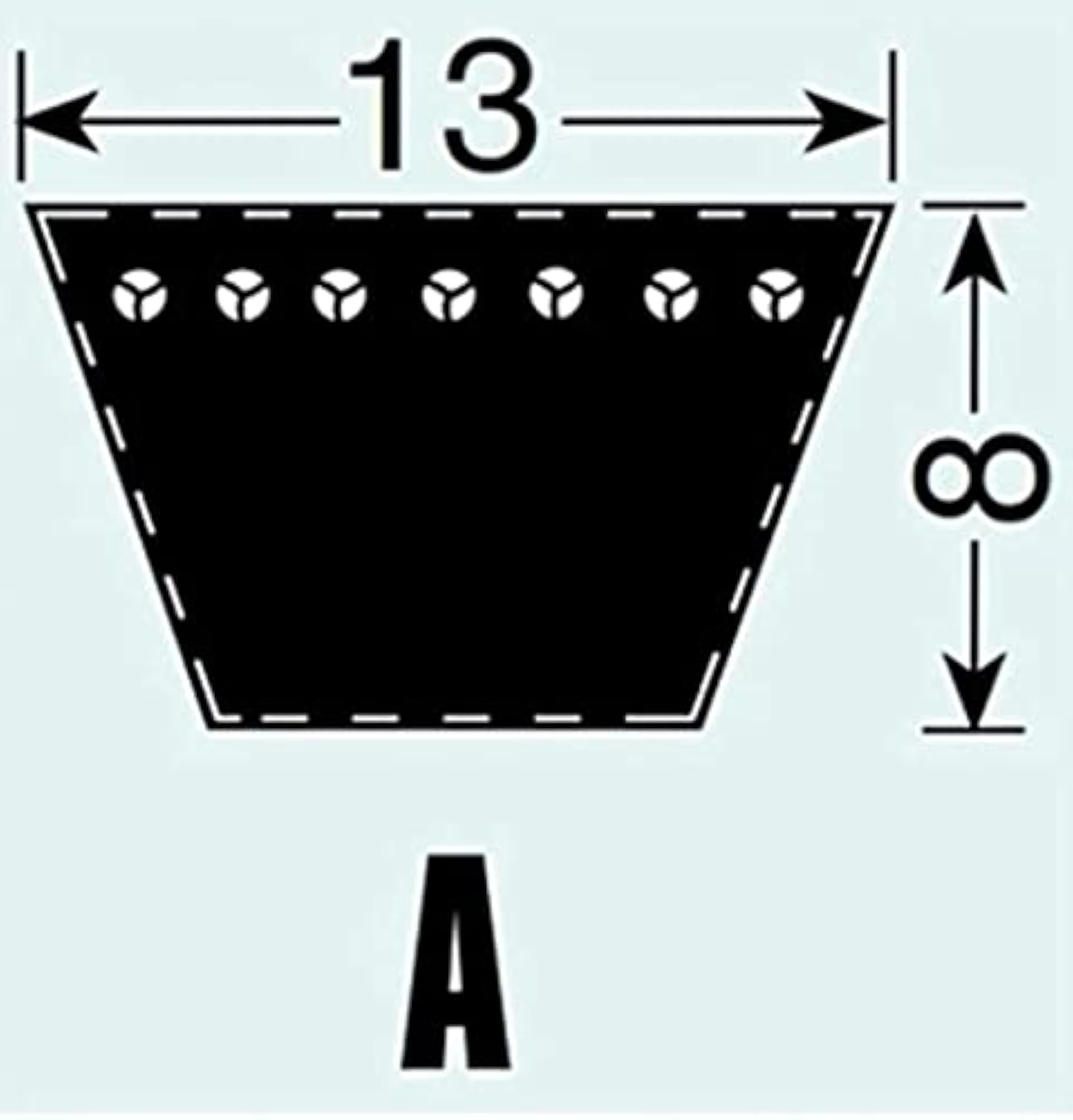 A25 Belt Machinery V Belt, Durable Performance