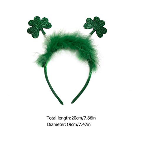 2Pcs St Patrick'S Day Shamrock Headband Irish Head Boppers for St Patrick S Day Celebration and Irish Festival Decoration - Image 3