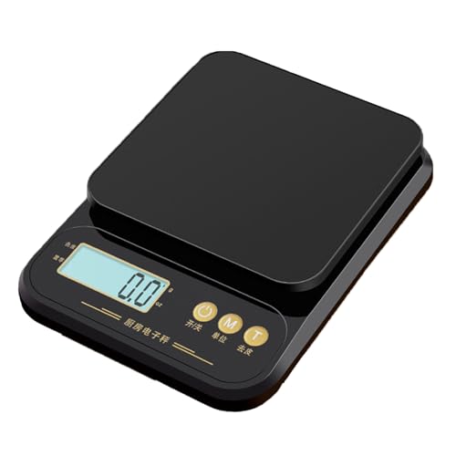 Escala De Precisión - Herramienta De Medición De Horno | Escalera De Cocina LCD | Escaleras De Alimentos Digitales | Pesaje De Alta Precisión | Pantalla De Peso Profesional | Balances De Cucin