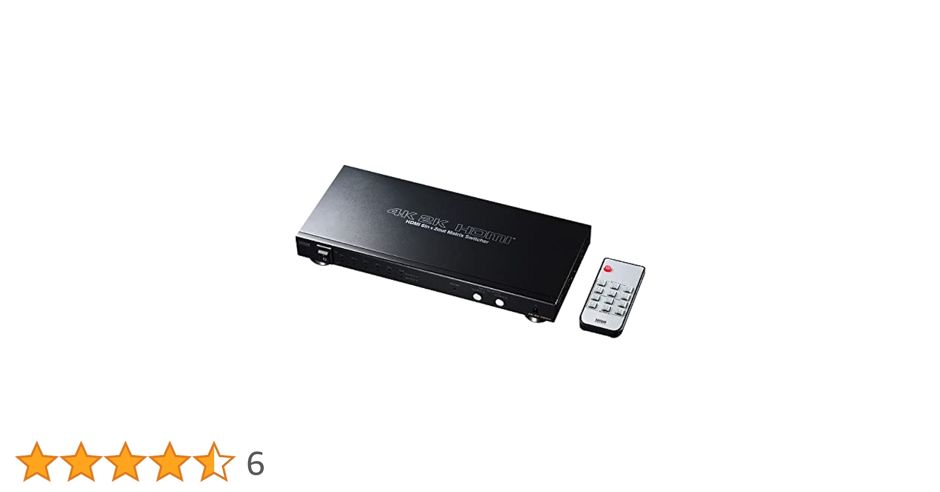 Amazon.co.jp: サンワサプライ HDMI切替器（6入力2出力