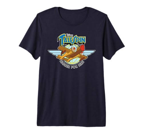 T-shirt Disney Talespin Higher For Hire en coton de qualité supérieure