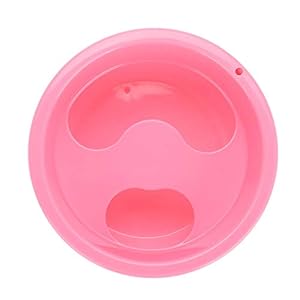 Cuenco para remojo de manos, diseño liviano con diseño de ranura rosa, cuenco portátil para lavar arte de uñas, duradero…