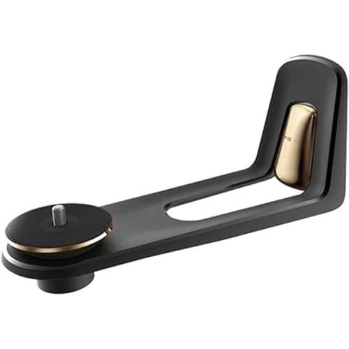 ZQDUFEA Soporte para proyector de aleación de Aluminio, Soporte de Montaje en Pared para proyector Ajustable en ángulo, Colgador Universal para Torres de elevación