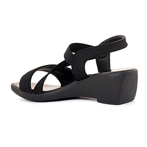 Image of Khadim's Wedge Heel Slingback Sandal for Women