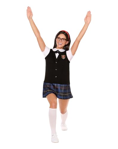 Spirit Halloween Saturday Night Live Adult Mary Katherine Gallagher Costume, Officially Licensed, Hilarious Cosplay, Women, Size ADULT EXTRA LARGE Standard, Multicolor