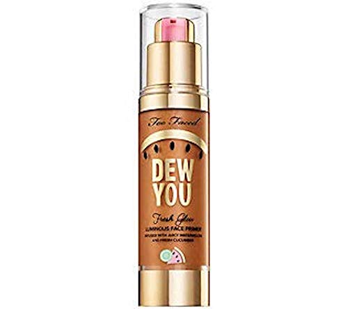 Too Faced Dew You Fresh Glow Luminous Face Primer RADIANT CARAMEL 1.3 Fl. Oz.