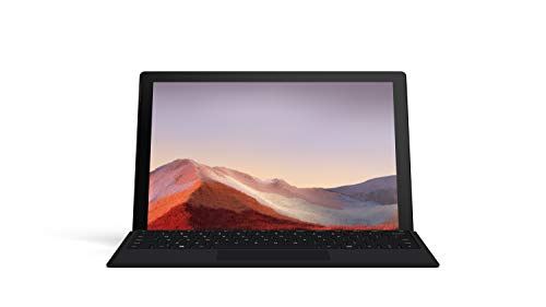 Microsoft Surface Pro 7 – 12.3" Touch-Screen - 10th Gen Intel Core i5 - 8GB Memory - 256GB SSD – Matte Black with Black Type Cover by Microsoft - Used condition - Image 2