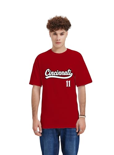 Camiseta de béisbol para hombres, mujeres y niños 100% algodón sin marca ni logos miniatura 2