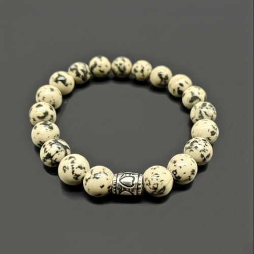 Image of THE MEN THING Natural Stone Bracelets - Adjustable Beaded Wristwear for Men & Boys (Multi-Design Collection)