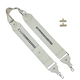 Caitie G | Stashie Faux Leather | Cell Phone Crossbody Storage Strap | For Travel, Hiking, Concerts, Sporting Events | Ivory