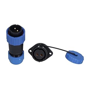 EVTSCAN IP68 Wasserdichter Aviation Stecker 2-Core