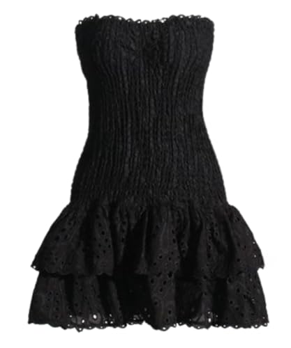 Amazon.com: RICHTRUE Vintage Dress for Women Y2k Dresses Tube Dress for  Women Strapless Dress for Women Going Out Dresses (Black,S,Small):  Clothing, Shoes & Jewelry