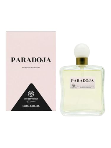Everelyx - Paradoja - Perfume para Mujer de Sunset World Fragrances - Eau de Toilette de 100ml con Aroma Floral y Elegante - Fragancia con Carácter y Encanto Atemporal