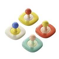 Limtula Adhesive Wall Hook Multicolor Flower Design Strong Adhesive Mounts For Towel Keys Entryway Closet Organizers Decorative Door Hook