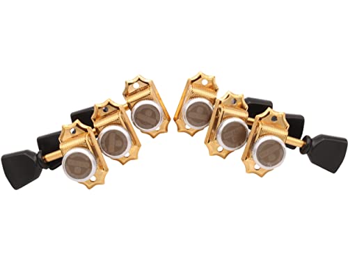 Gotoh SD90 MG-T Magnum Lock Lot de 3 mécaniques latérales SLB Gold - Les Beatles, Paul McCartney, John Lennon, RIngo Starr, George Harrison Gotoh SD90 MG-T Magnum Lock Lot de 3 mécaniques latérales SLB Gold