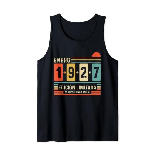 95 Años Enero 1927 Leyenda Regalo 95 Cumpleaños Camiseta sin Mangas