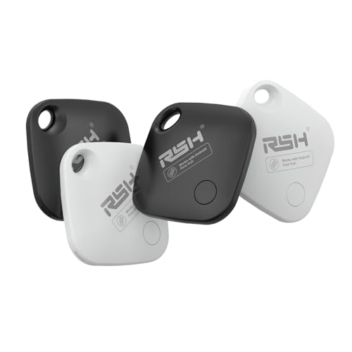 Image of Air Tracker Tag for Android 4 Pack Luggage Tracker Tags Works with Google Find Hub App, Bluetooth Tracker Key Finder and Item Locator for Luggage, Backpack, Suitcases, Replaceable Battery