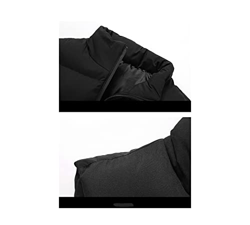 Chaleco térmico de hombre azul M ropa de abrigo casual sin mangas para invierno 4