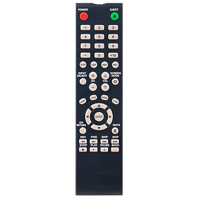 Replacement Remote Control NF033UD Commander fit for Emerson TV LCD HDTV DVD Combo LD190EM2 RLD190EM1 LD190EM1 LD320EM2 RLD190EM2 LD260EM2