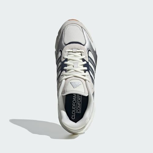 adidas Herren Crazychaos 2000 Shoes, Off White/Matte Silver/Legend Ink, 46 2/3 EU – Ansicht 4